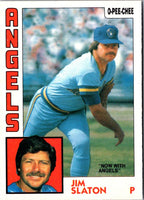 1984 O-Pee-Chee Jim Slaton #104