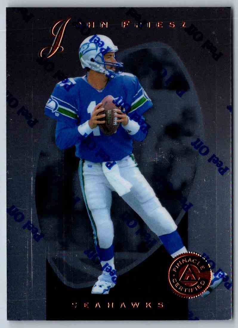 1997 Pinnacle Certified NFL John Friesz