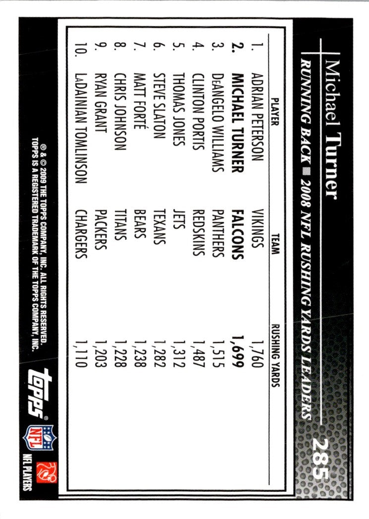 2009 Topps Michael Turner