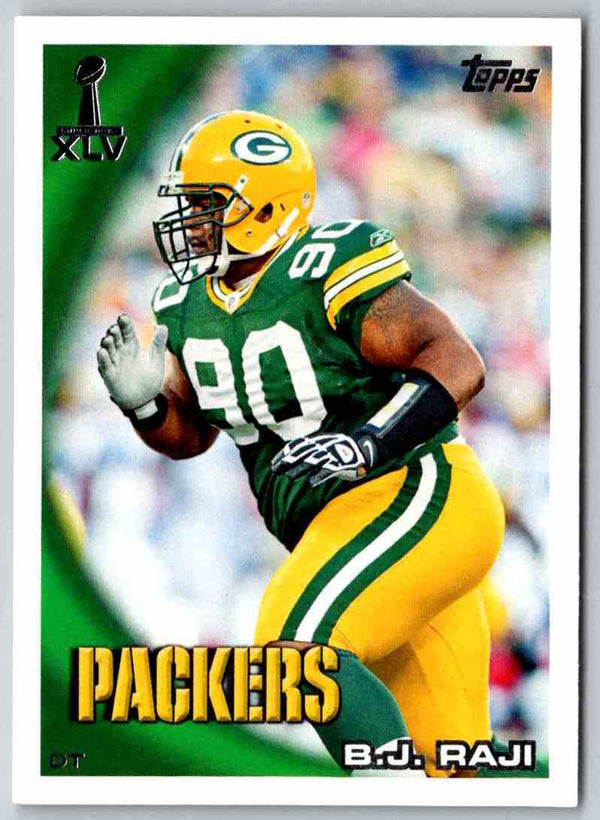 2011 Topps Football B.J. Raji #SBXLV-14
