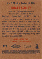 2006 Bowman Heritage James Loney #227