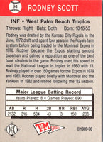 1989 T&M Senior League Rodney Scott #94