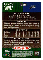 2002 Topps Total Randy Galvez #239 Rookie