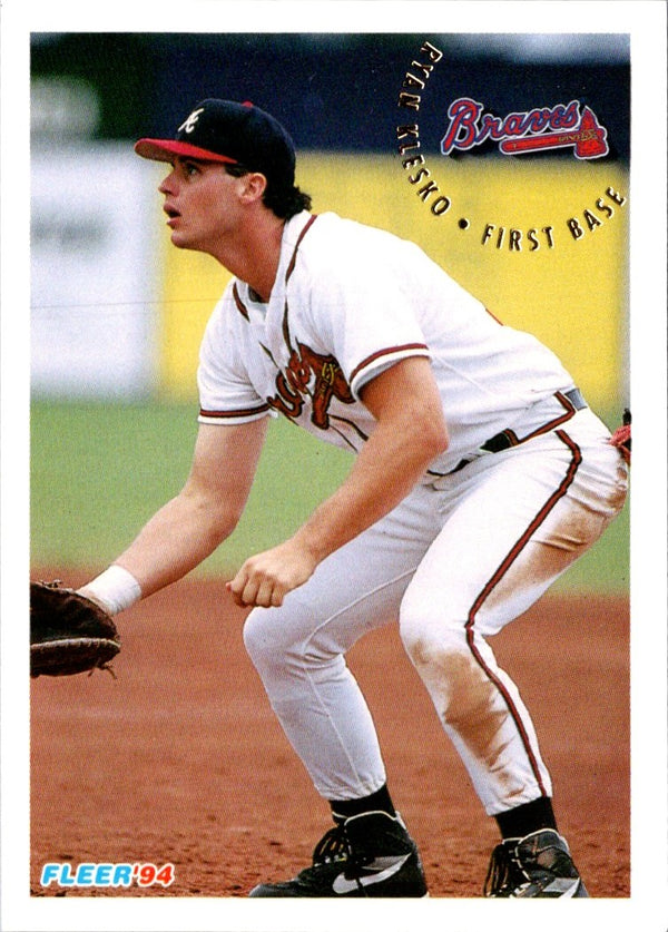 1994 Fleer Ryan Klesko #362