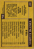1990 Topps Will Clark #397
