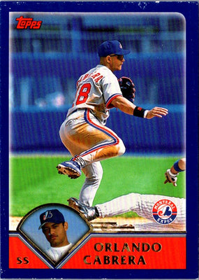2003 Topps Orlando Cabrera #91