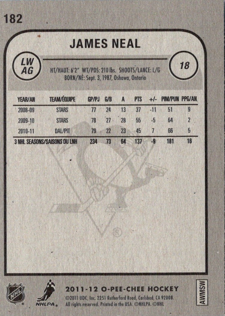2011 O-Pee-Chee James Neal