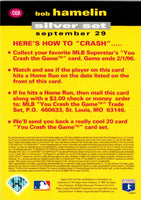 1995 Collector's Choice You Crash the Game Bob Hamelin #CG9C