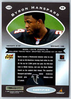 1997 Pinnacle Certified NFL Byron Hanspard #123