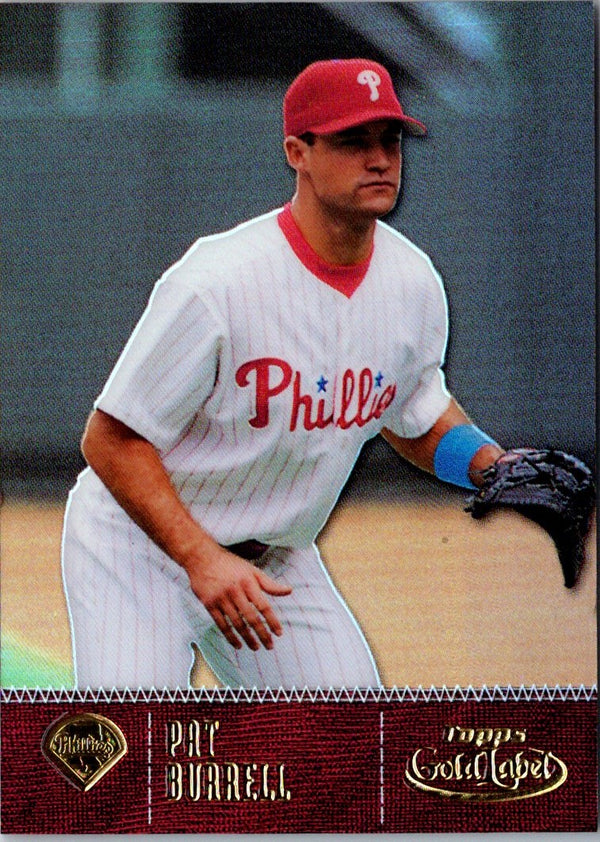 2001 Topps Gold Label Pat Burrell #80