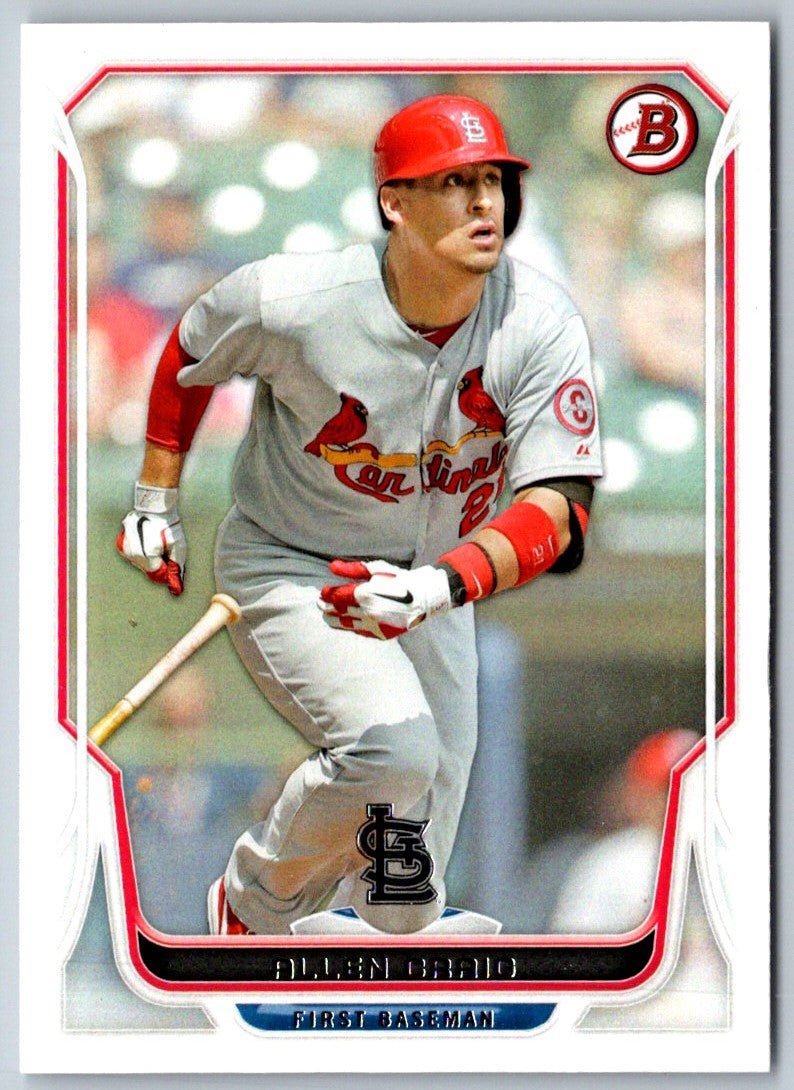 2014 Bowman Allen Craig