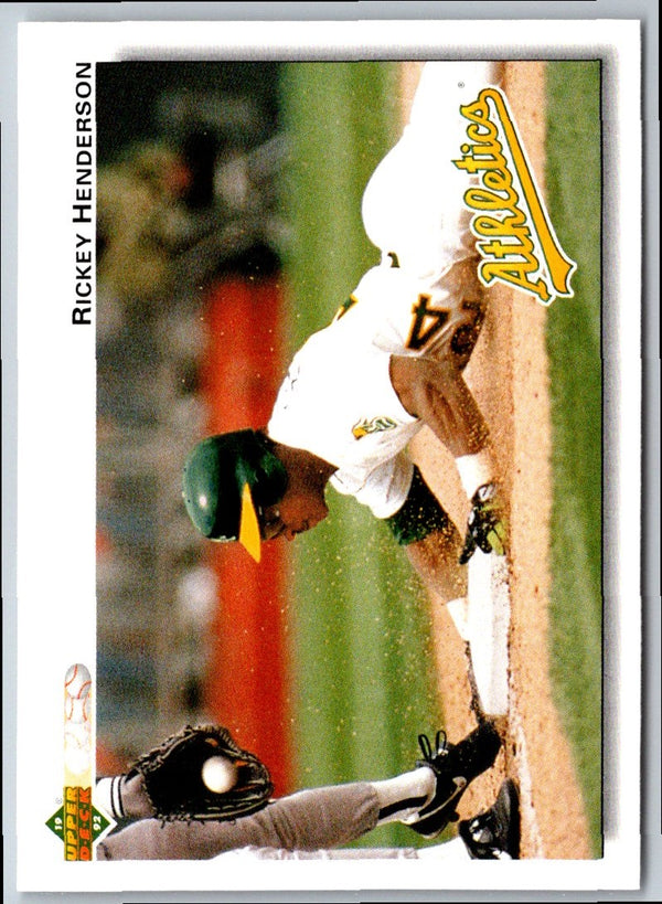 1992 Upper Deck Rickey Henderson #155