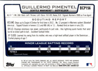 2012 Bowman Chrome Prospects Guillermo Pimentel #BCP156