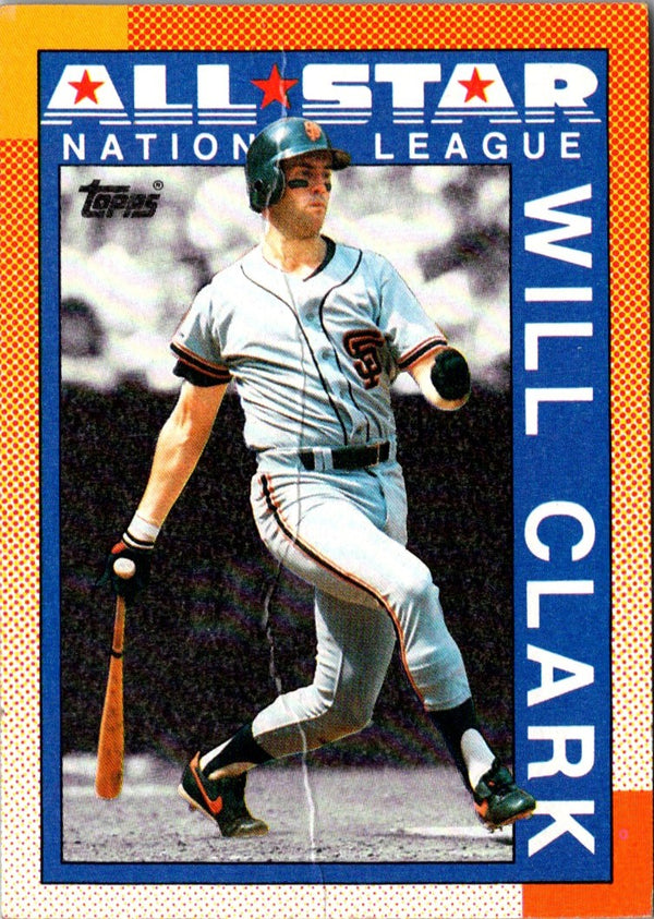 1990 Topps Will Clark #397