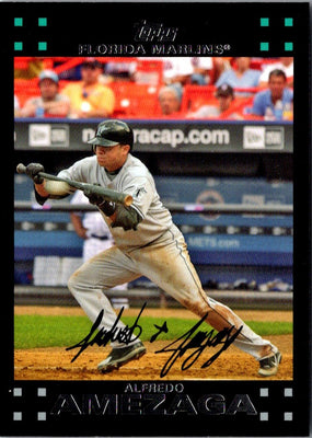 2007 Topps Alfredo Amezaga #19