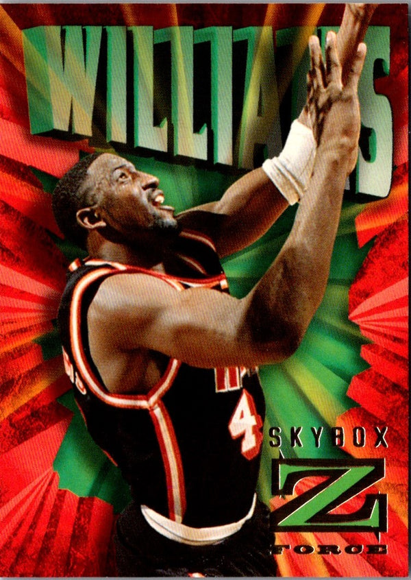 1996 SkyBox Z-Force Walt Williams #49
