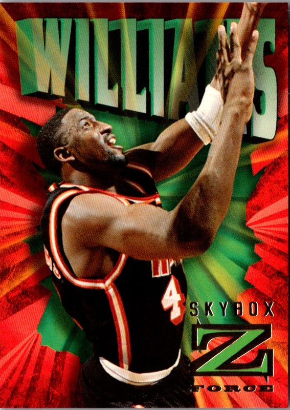 1996 SkyBox Z-Force Walt Williams #49