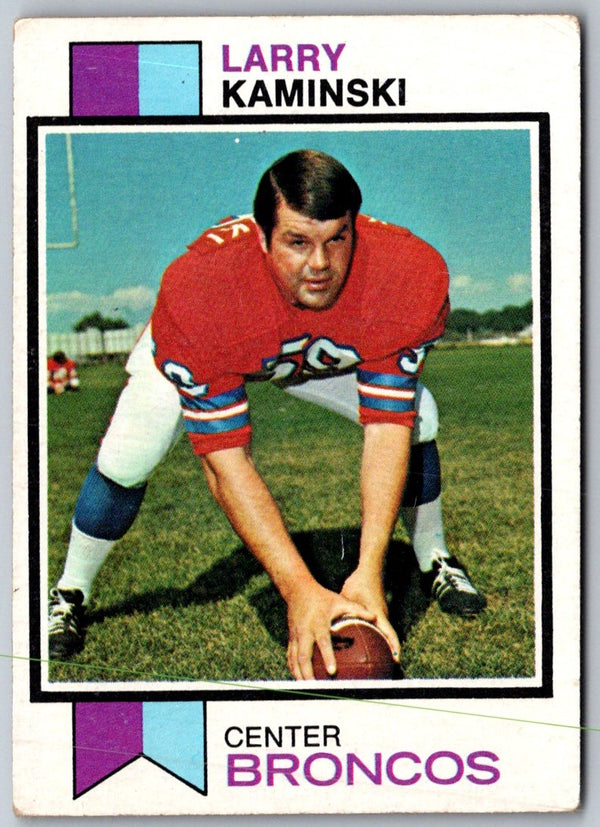 1973 Topps Larry Kaminski #503 Rookie