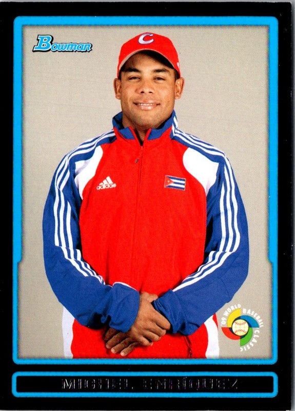 2009 Bowman Draft Picks & Prospects Chrome WBC Michel Enriquez #BDPW8