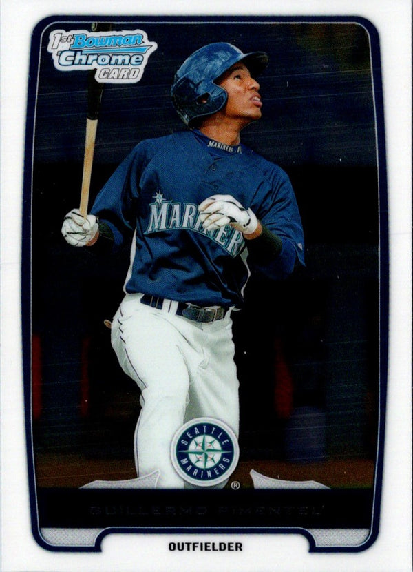 2012 Bowman Chrome Prospects Guillermo Pimentel #BCP156