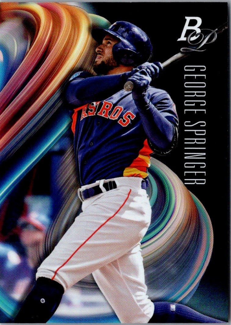 2018 Bowman Platinum George Springer