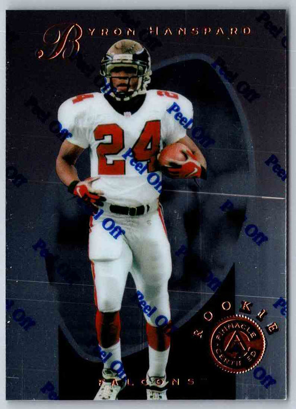 1997 Pinnacle Certified NFL Byron Hanspard #123