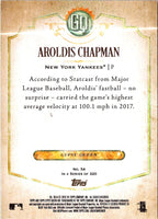 2018 Topps Gypsy Queen Aroldis Chapman #54