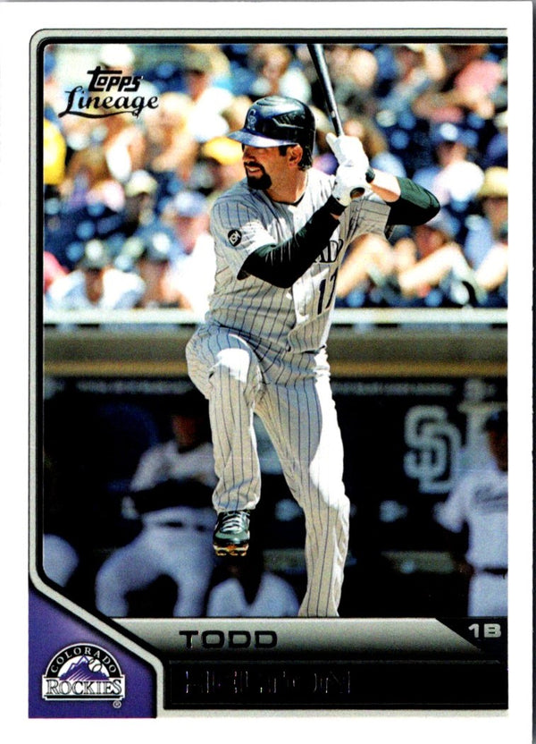 2011 Topps Lineage Todd Helton #118