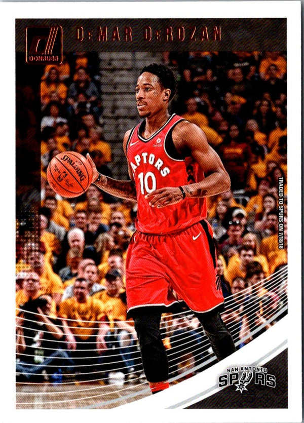 2018 Donruss DeMar DeRozan #13