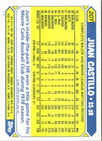 1987 Topps Traded Juan Castillo #20T