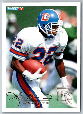 1994 Fleer Glyn Milburn #139