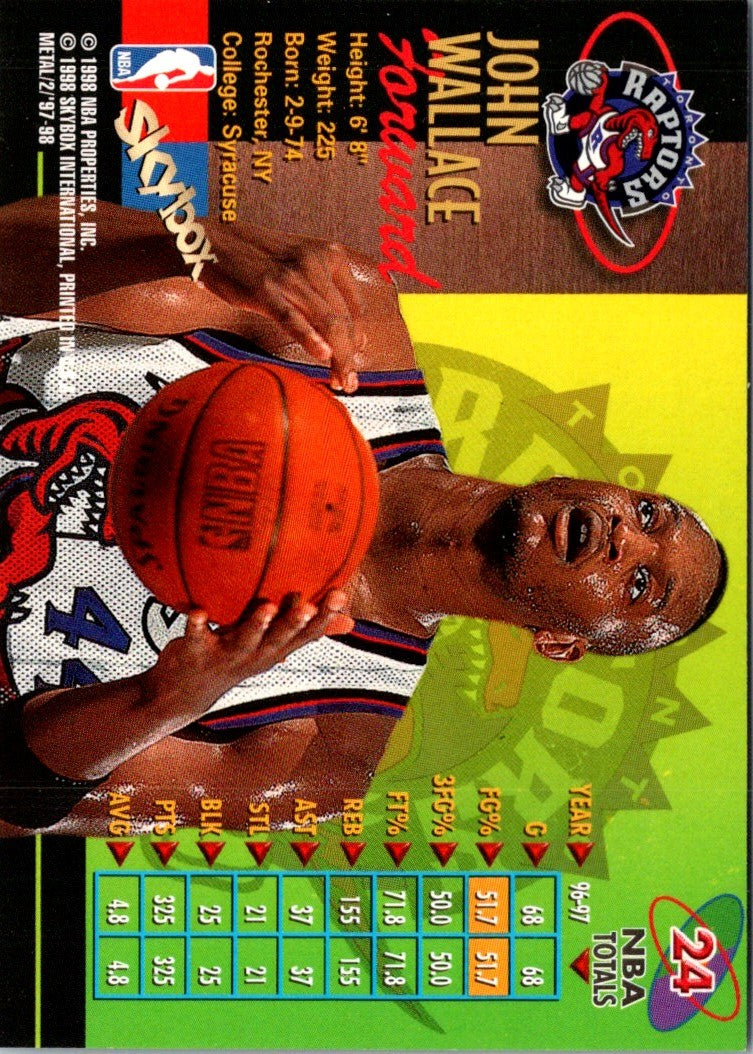 1997 Metal Universe John Wallace
