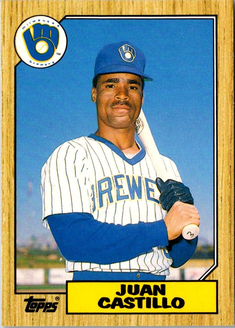 1987 Topps Traded Juan Castillo