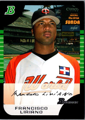 2005 Bowman Chrome Draft Picks & Prospects Francisco Liriano #BDP121