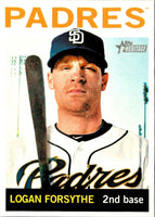 2013 Topps Heritage Logan Forsythe #424