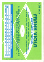 1989 Topps Hills Team MVP's Frank Viola #31