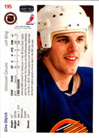 1991 Upper Deck French Gino Odjick #195A