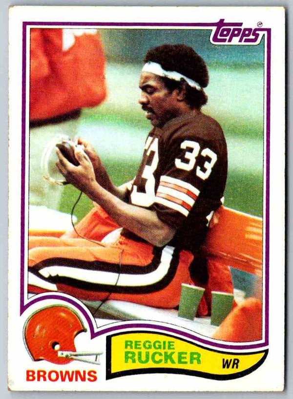 1982 Topps Reggie Rucker #72