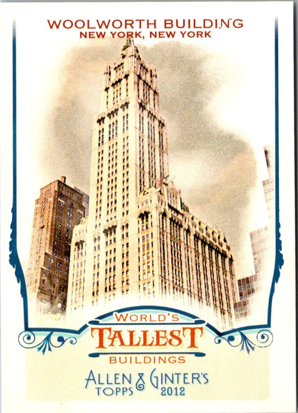 2012 Topps Allen & Ginter World's Tallest Buildings Woolworth Building #WTB9