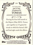2016 Topps Gypsy Queen Yasmany Tomas