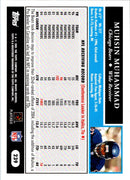 2005 Topps Muhsin Muhammad