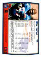 1999 Topps Season Opener Ben Coates #79