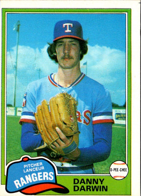 1981 Topps Danny Darwin #22