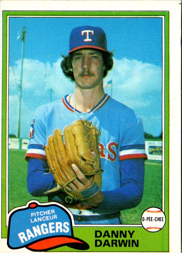 1981 Topps Danny Darwin #22