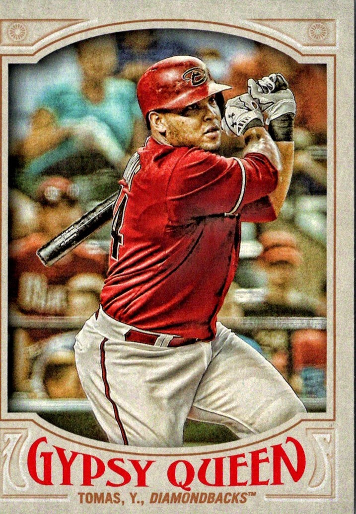 2016 Topps Gypsy Queen Yasmany Tomas