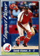 1992 Score Impact Players Sandy Alomar Jr.