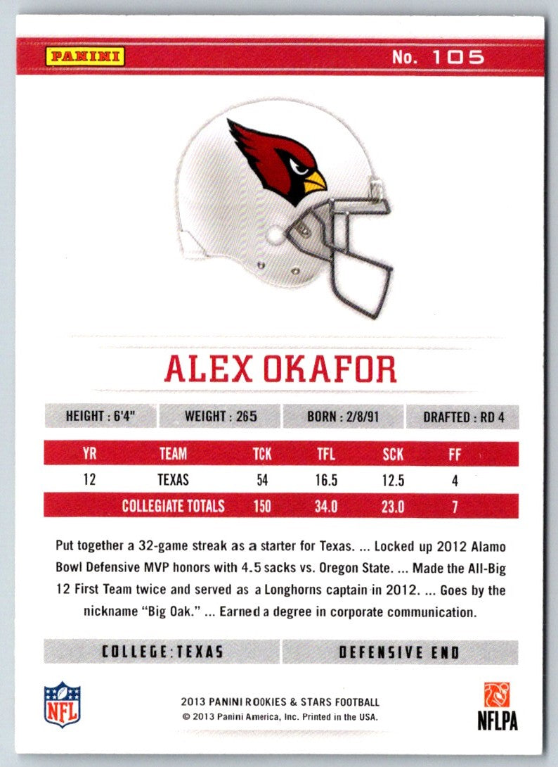 2013 Panini Absolute Alex Okafor