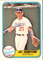1981 Fleer Jay Johnstone #128