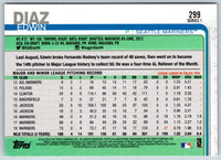2019 Topps Edwin Diaz #299
