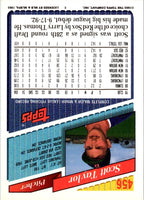 1993 Topps Scott Taylor #456